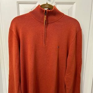 Tommy Hilfiger Sweater with Zip up Collar XL